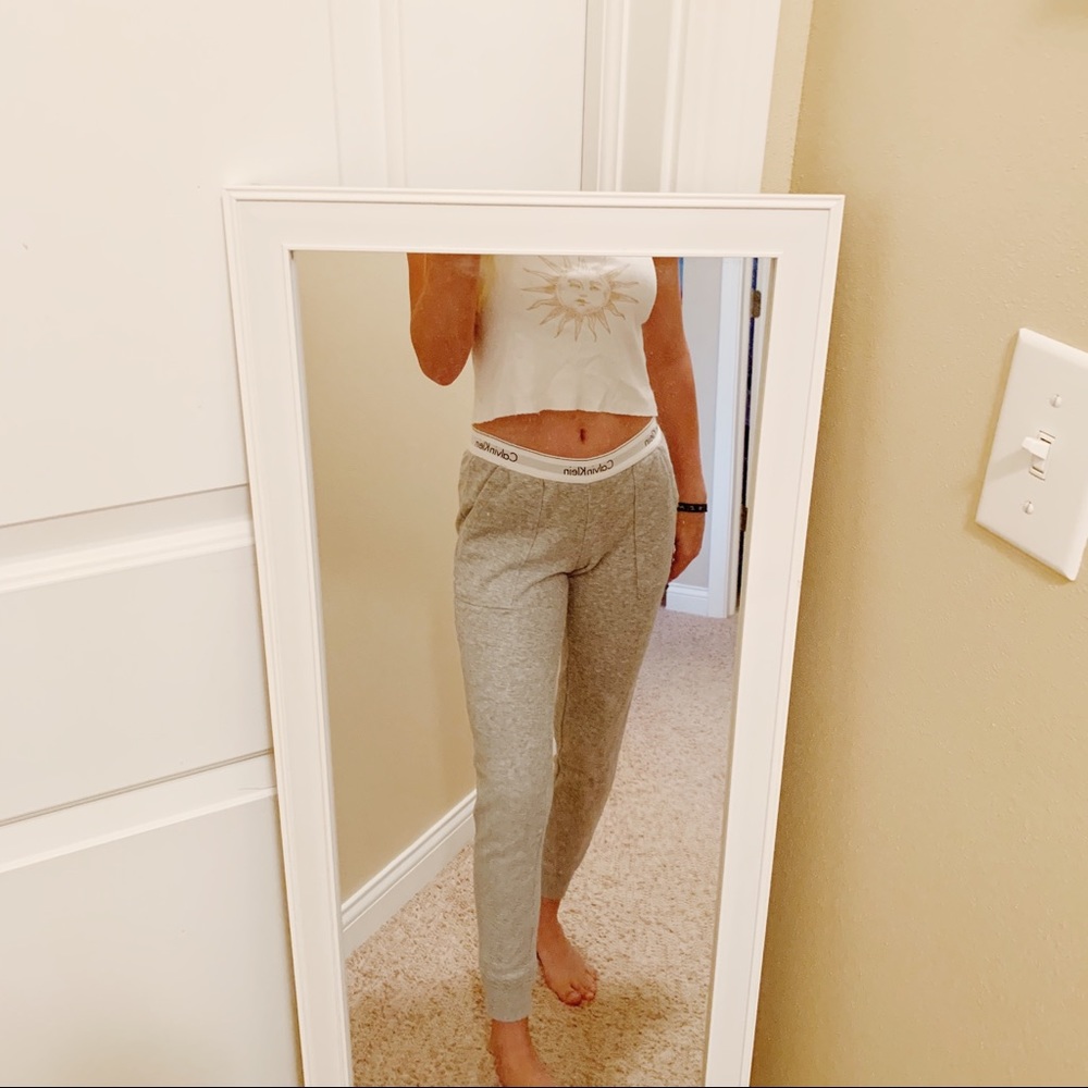 Calvin Klein grey joggers